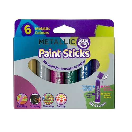 Paint Sticks Metallic 6 Asst