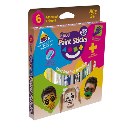 Face Paint Sticks Classic 6