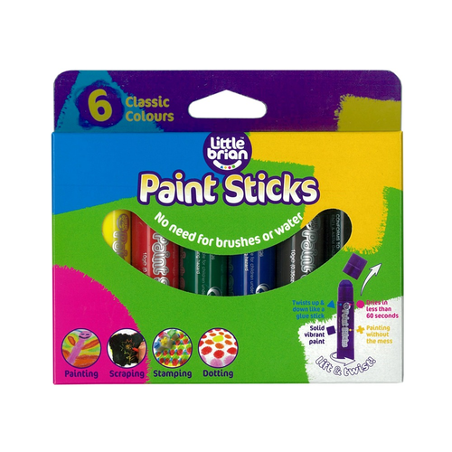 Paint Sticks Classic 6 Asst