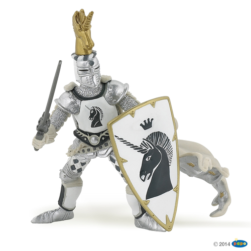 Papo Unicorn Knight Silver
