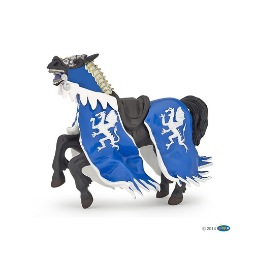 Papo Dragon Horse Blue