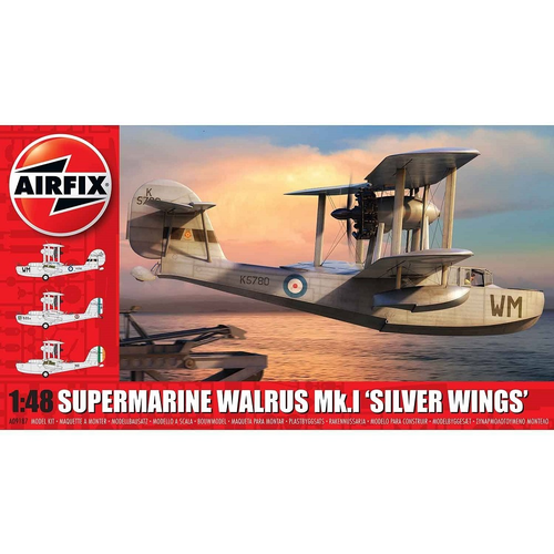 Airfix 1/48 Supermarine Walrus Mk.1 Silver Wings