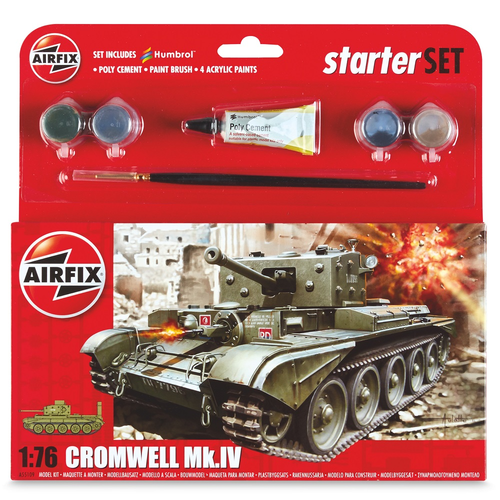 Starter Set 1/76 Cromwell MkIV Tank