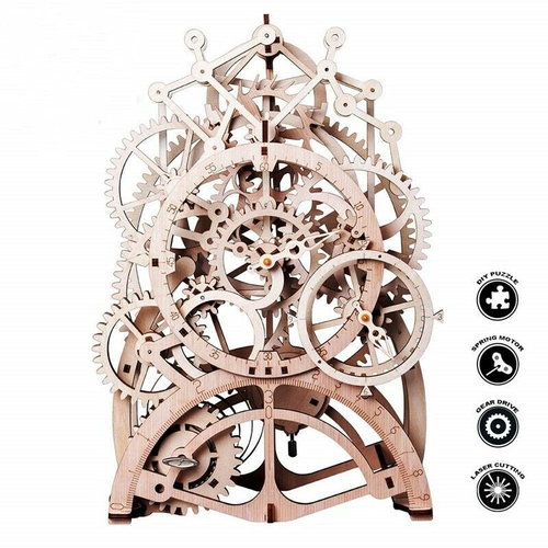 Robotime Pendulum Clock Wooden Puzzle