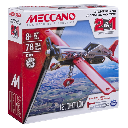 Meccano 2-in-1 Stunt Plane
