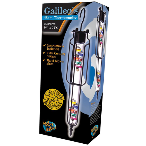 Galileo's Thermometer 48cm Hanging