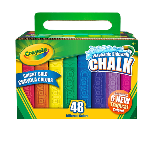 Crayola 48 Thick Stick Chalk