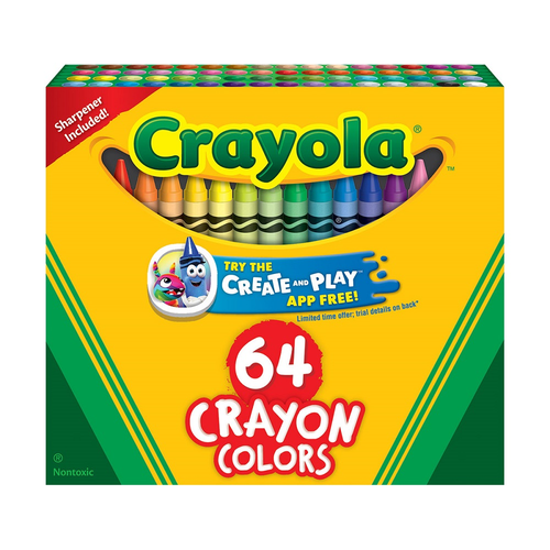 Crayola 64 Regular Crayons