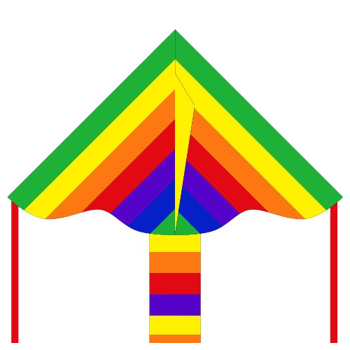 Simple Flyer Rainbow 85cm