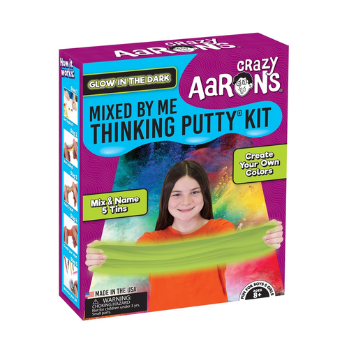Mixed by Me Thinking Putty Kit Glow In the Dark