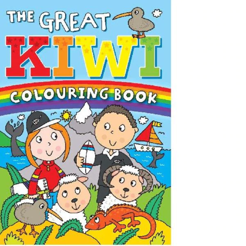 The Great Kiwi Colouring Book