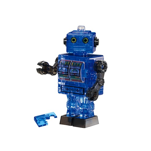 Crystal Puzzle – Robot Blue