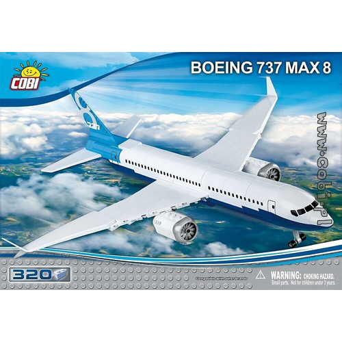 COBI Boeing 737 8 Max 320pcs