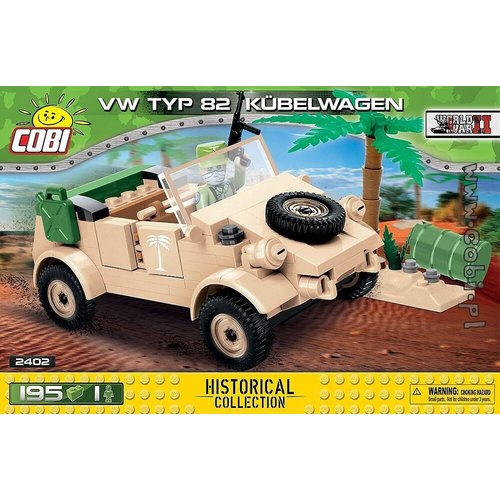 COBI VW Type 82 Kubelwagen 195PCS