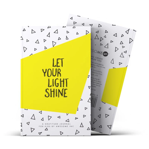 Mini Gratitude Journal for Kids - Let Your Light Shine