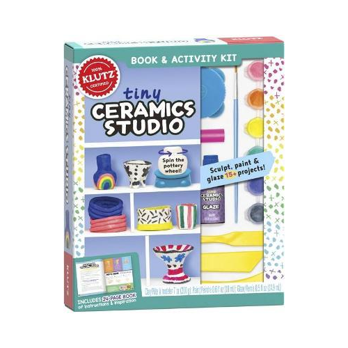 KLUTZ Tiny Ceramics Studio Arts & CraftCraft KitsKlutz Craniums
