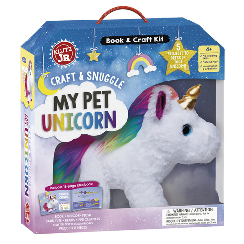 Klutz Jr  Craft & Snuggle - My Pet Unicorn