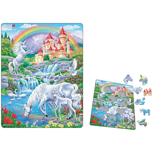 Unicorns Frame Tray Puzzle