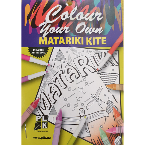 Colour your own Matariki kites