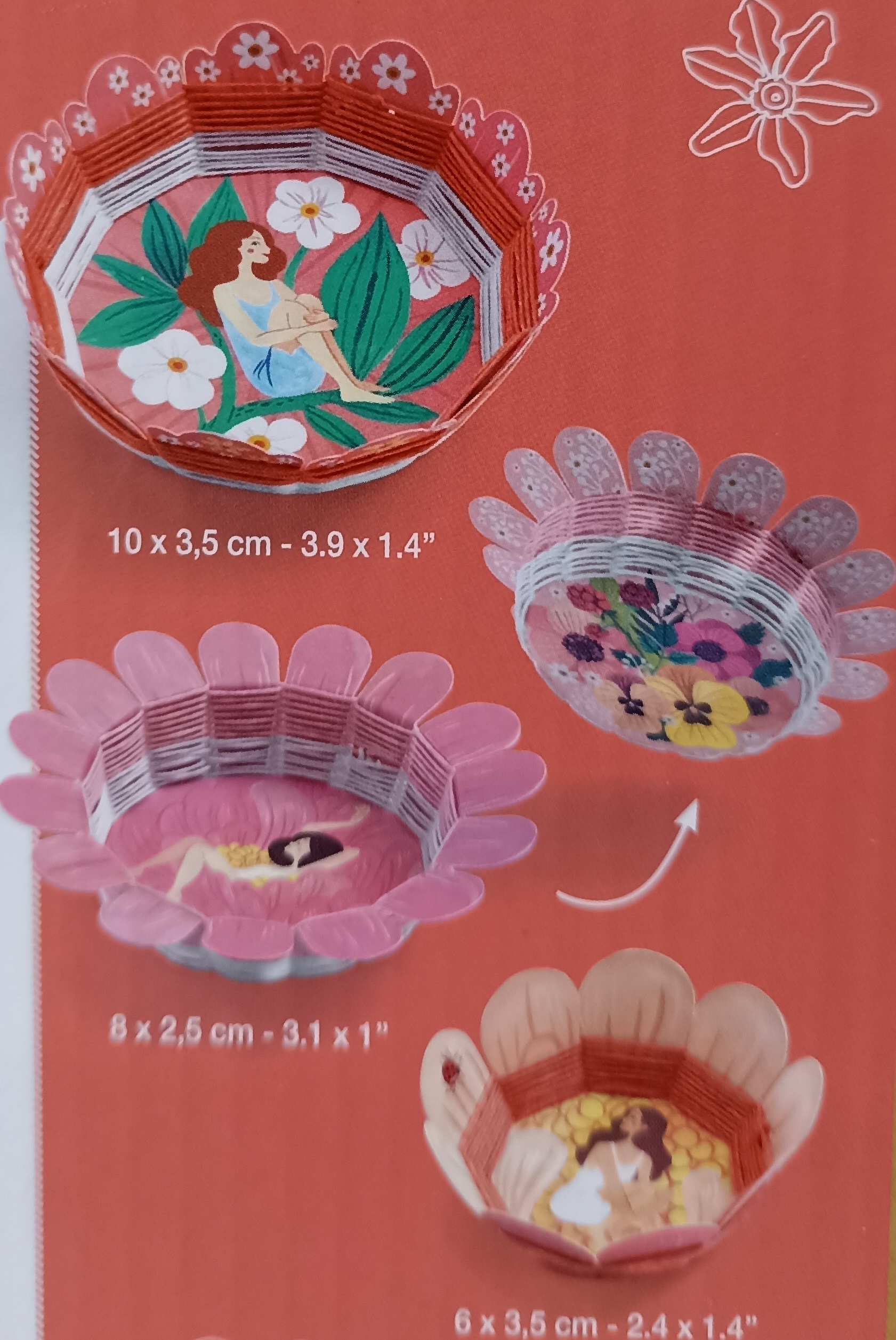 Djeco Do It Yourself Flower Baskets Arts & CraftCraft KitsDjeco