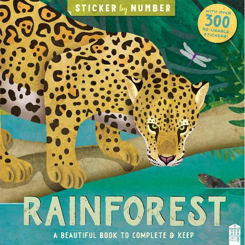Sticker By Number Rainforest Arts & CraftColouring & Activity Books
