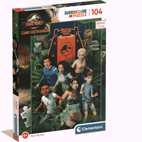Clementoni Jurassic World  Cretaceous 104 piece