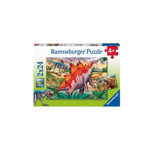 Ravensburger - Primeval Times - 2x24 Piece Puzzle 