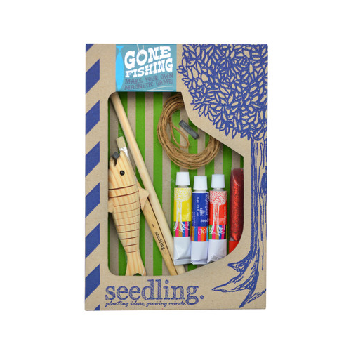 Seedling - Design, paint and play - Gone Fishing kit 