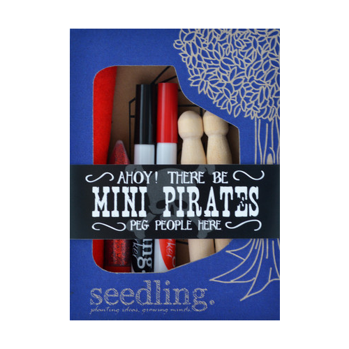 Seedling - Pirate Peg People Kit  