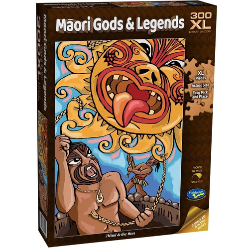 Maori Gods & Legends Maui & the Sun
