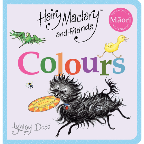 Hairy Maclary and Friwnds Colours in Maori and English