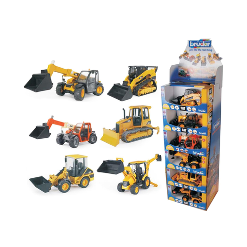 Bruder Construction Vehicles Assorted 