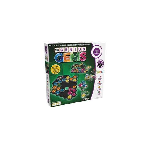 The Genius Gems game and puzzle