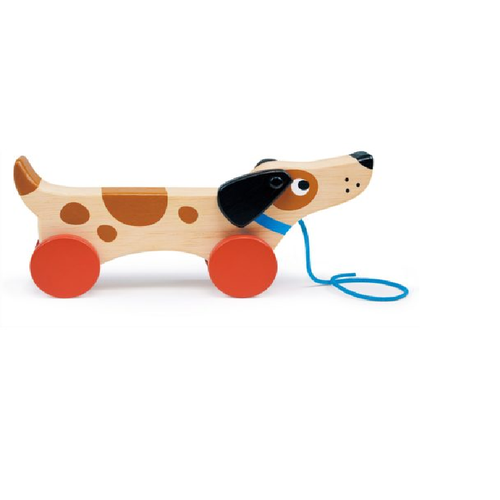 Mentari Puppy On Wheels Pull Along