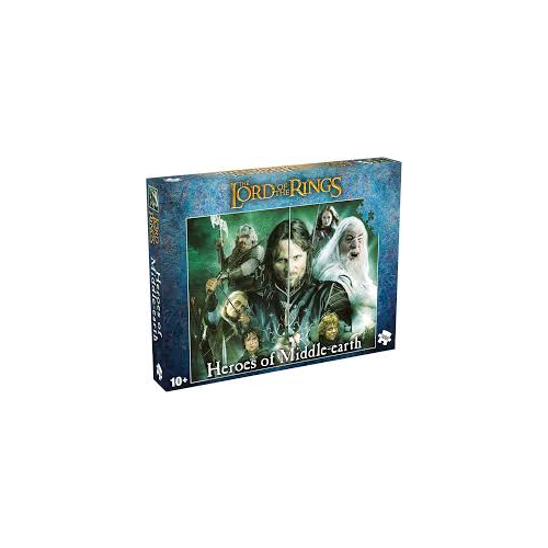 Top Trumps - Lord of the Rings -Heros of Middle Earth 1000 Piece