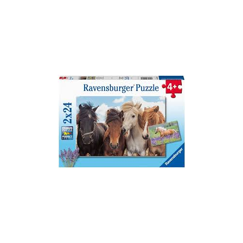 Ravensburger - Horse Friends 2x24 piece Jigsaw Puzzle
