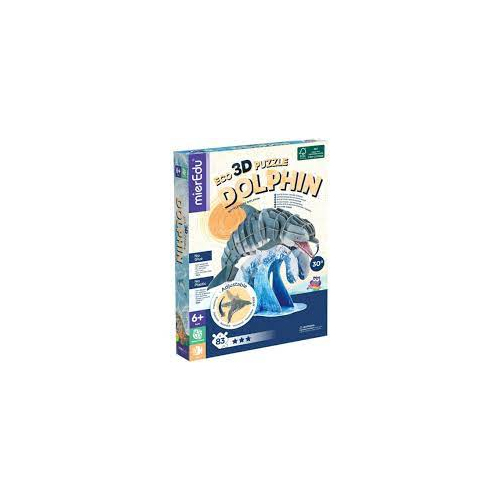 Mieredu - ECO 3D Puzzle - Dolphin - 83 Pieces