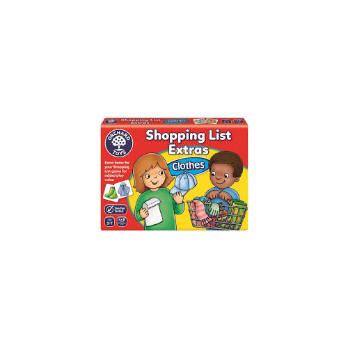 Orchard Toys - Shopping List Booster- Pack Clothes 