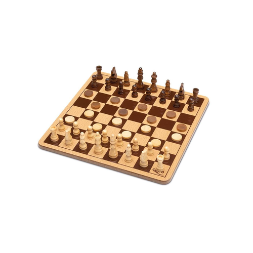 Cayro - Chess and Draughts - Metal Box