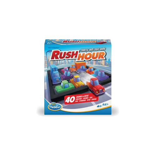 Think Fun - Rush Hour- (Refresh) - Traffic Jam Logic Game