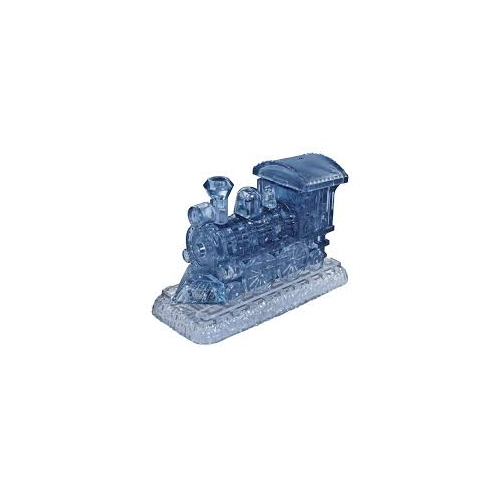 BePuzzled - 3D Crystal Puzzle - Smoke Blue Train 