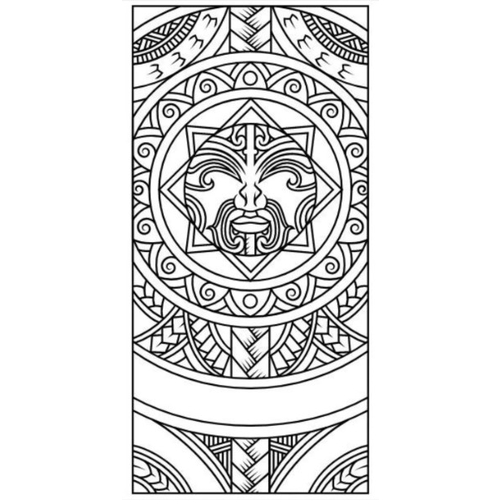 Koha Create - Washable Colouring Mat - Sun Design