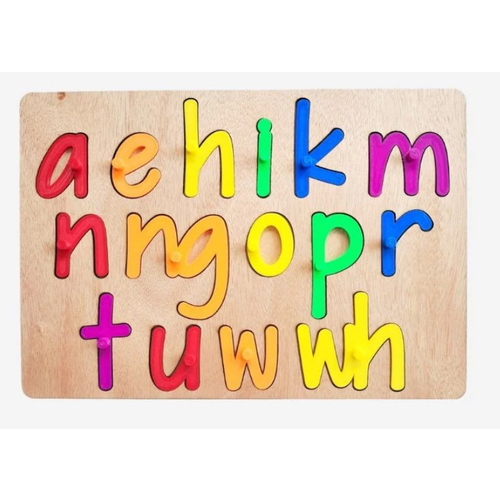 Lulo - Puzzle - Alphabet in Maori - Brights - Te Reo