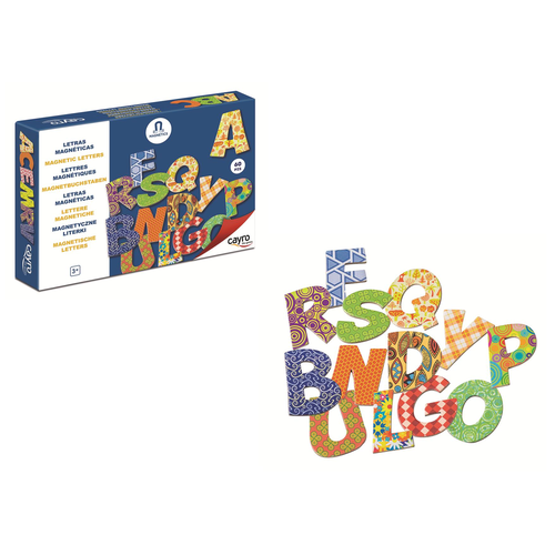 Cayro - Magnetic Letters - 60 Pieces