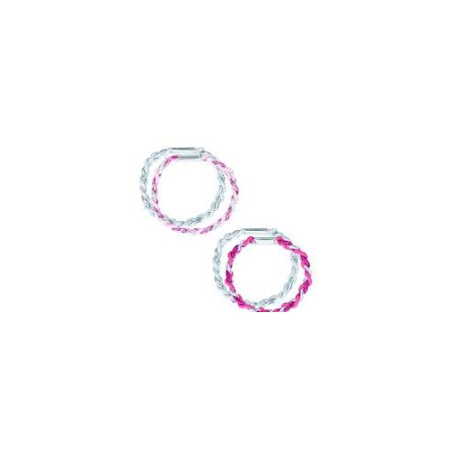 Pink Poppy - Twisted Hair Elastics