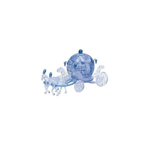 BePuzzled - 3D Crystal Puzzle - Royal Carriage - Blue 