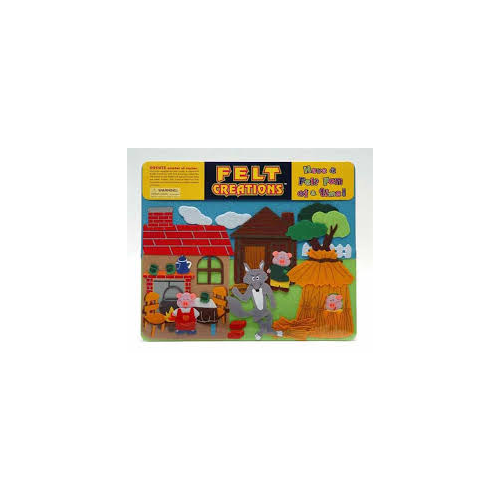 Felt Creations - Three Little Pigs