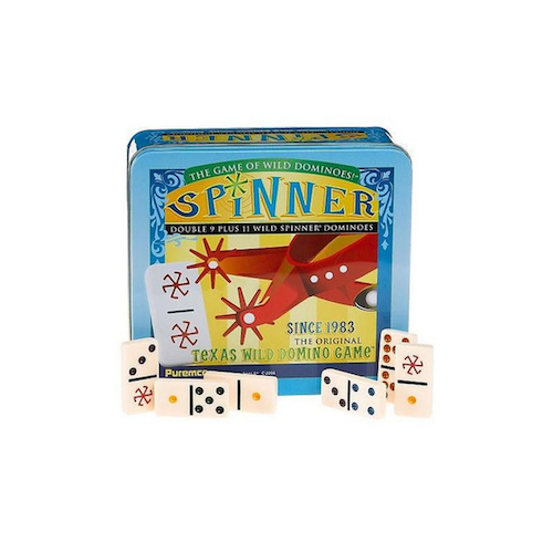 Puremco - Mexican Train Spinner – The Game of Wild Dominoes