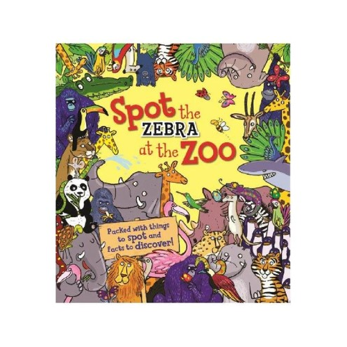 Spot the Zebra at the Zoo - Paperback