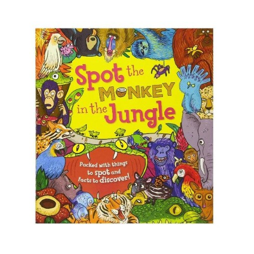 Spot the Monkey in the Jungle - Paperback